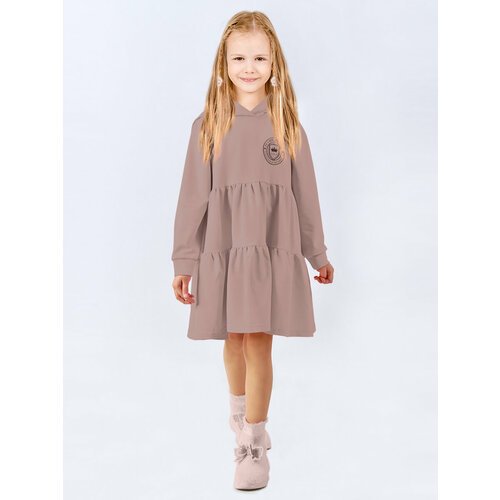 Купить Платье KETMIN, размер 128-134, бежевый, коричневый
Это детское платье подарит ва...