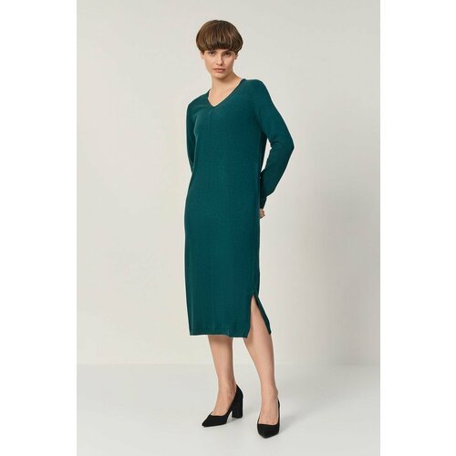 Купить Платье Baon, размер 48, зеленый
Уютное платье-пуловер - главный must have холодн...