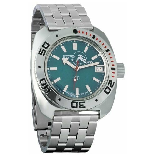 Купить Наручные часы Восток Амфибия Мужские наручные часы Восток Амфибия 710059, серебр...