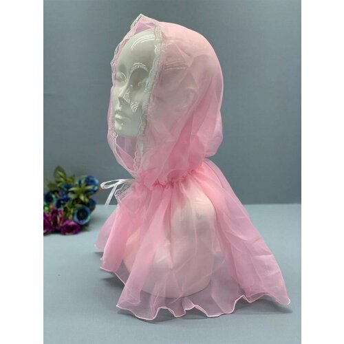 Купить Платок-капюшон Rossini, розовый
Ниспадающий платок на голову для храма, церкви р...