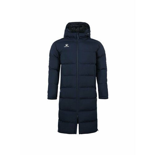 Купить Пуховик Kelme, размер 160-2XS, темно-синий
Длинная теплая куртка с капюшоном, с...