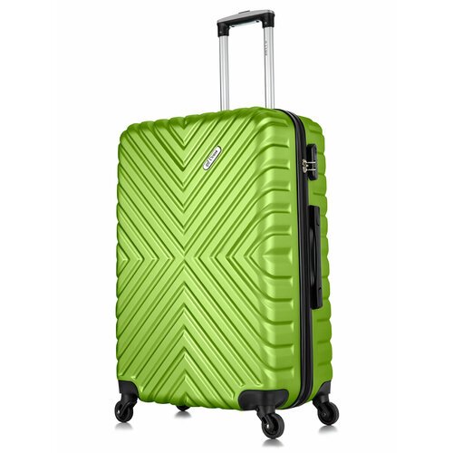 Купить Чемодан L'case New Delhi, ABS-пластик, 100 л, размер L, зеленый
Надежность, прак...