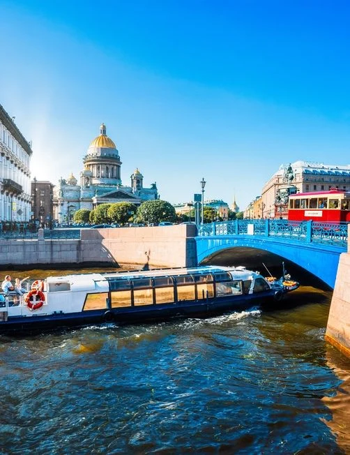 Автобус + теплоход по Неве: весь Петербург за 2,5 часа — Экскурсии отправление от ул. Думская, д.2. Киоск "Турсервис" — афиша Санкт-Петербург