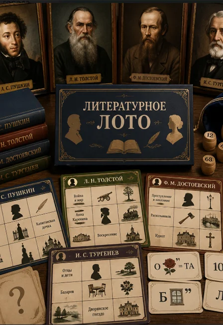 Играем в классиков. Литературное лото — Центральная городская детская библиотека им. А. П. Гайдара. — афиша Новосибирск