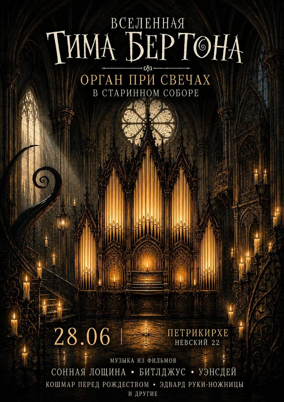 Вселенная Тима Бертона — Церковь Петра и Павла Петрикирхе — афиша