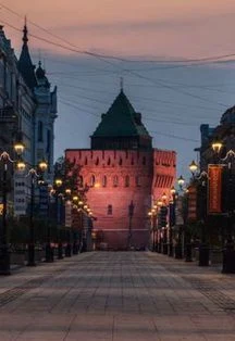 Город огней. Вечерняя экскурсия по Нижнему Новгороду — Отправление автобуса — афиша