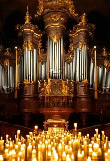 Орган и голос при свечах: изыски рококо, роскошь барокко и сияние Моцарта