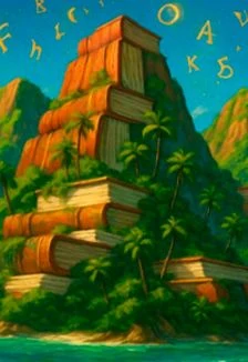 Остров книжных сокровищ. Литературное путешествие — Централизованная библиотечная система г.Орска — афиша