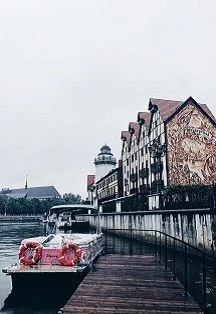 Речная обзорная экскурсия по реке Преголя — Деревянный причал — афиша Калининград