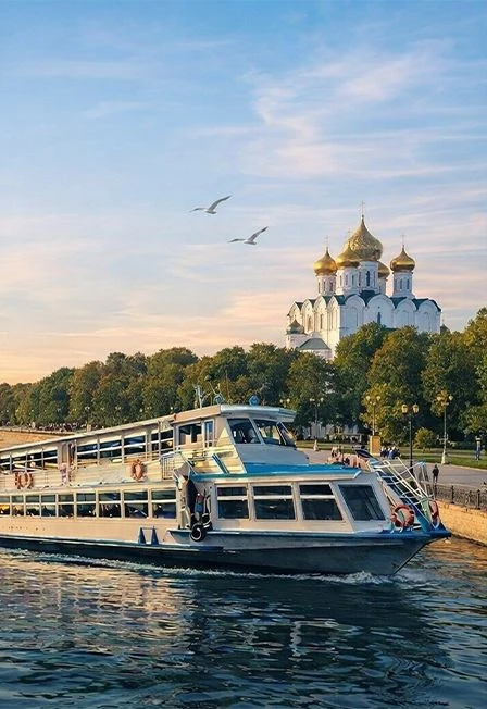Речная прогулка по Волге — 5 причал речного вокзала — афиша