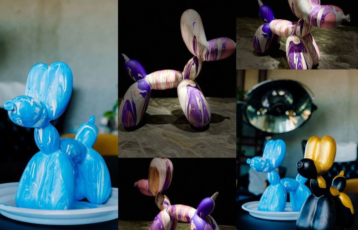 Роспись собачки Ballon Dog в ресторане Tillander — Tillander — афиша