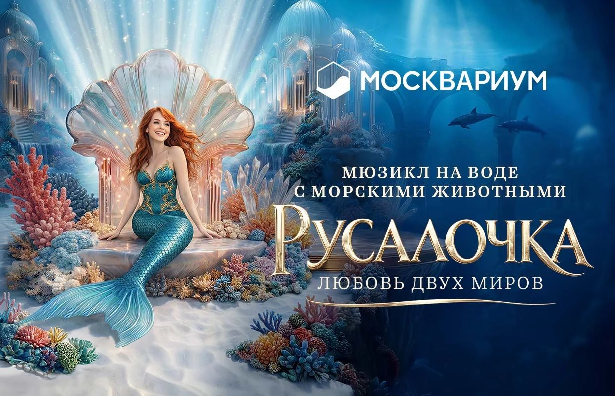 Русалочка. Любовь двух миров — Центр Океанографии и Морской Биологии МОСКВАРИУМ — афиша