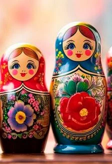 В гостях русская матрёшка. Русский фольклор — МБУ «ЦРБ Теньгушевского муниципального района» — афиша