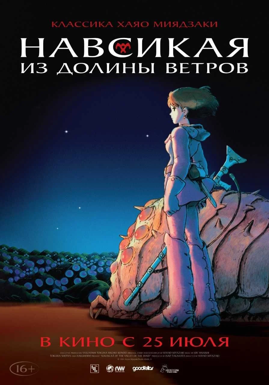Навсикая из Долины ветров — постер фильма