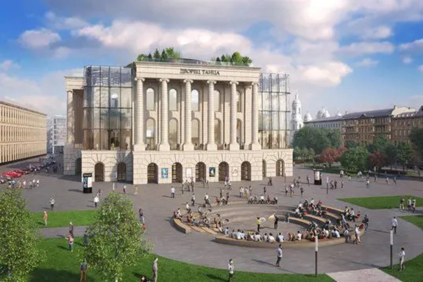 Дворец танца Бориса Эйфмана — театр — метро Горьковская — Санкт-Петербург