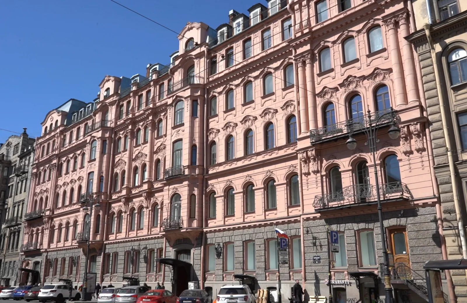 Дом Бака — дворец — метро Чернышевская — Санкт-Петербург