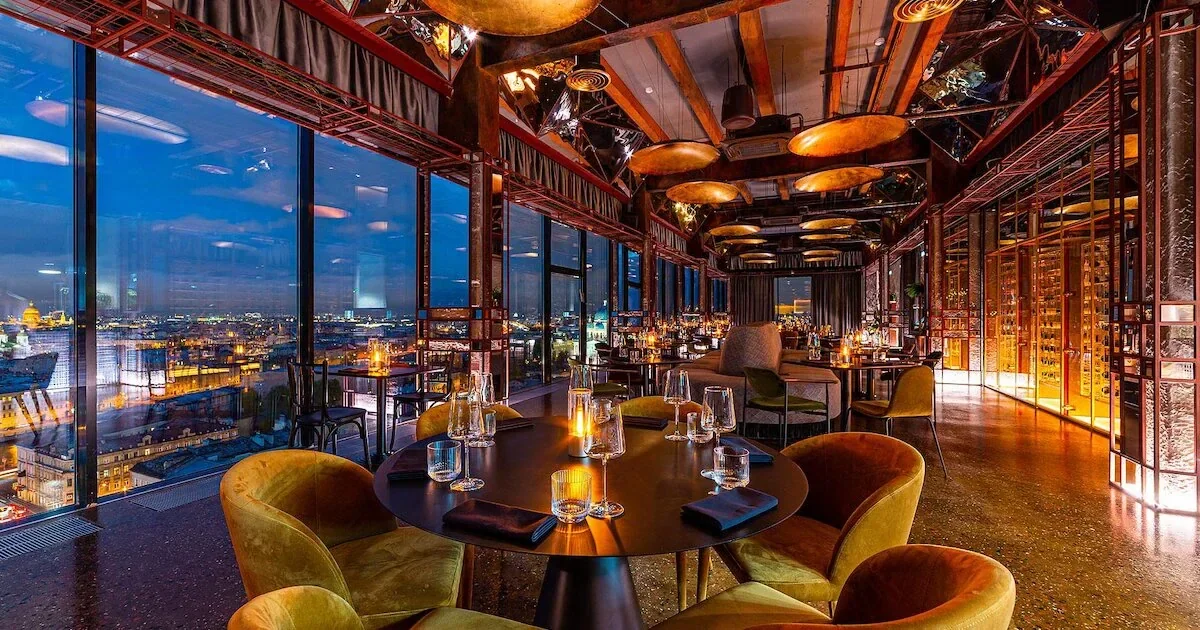 F11 Sky Bar — ресторан / кафе — метро Балтийская