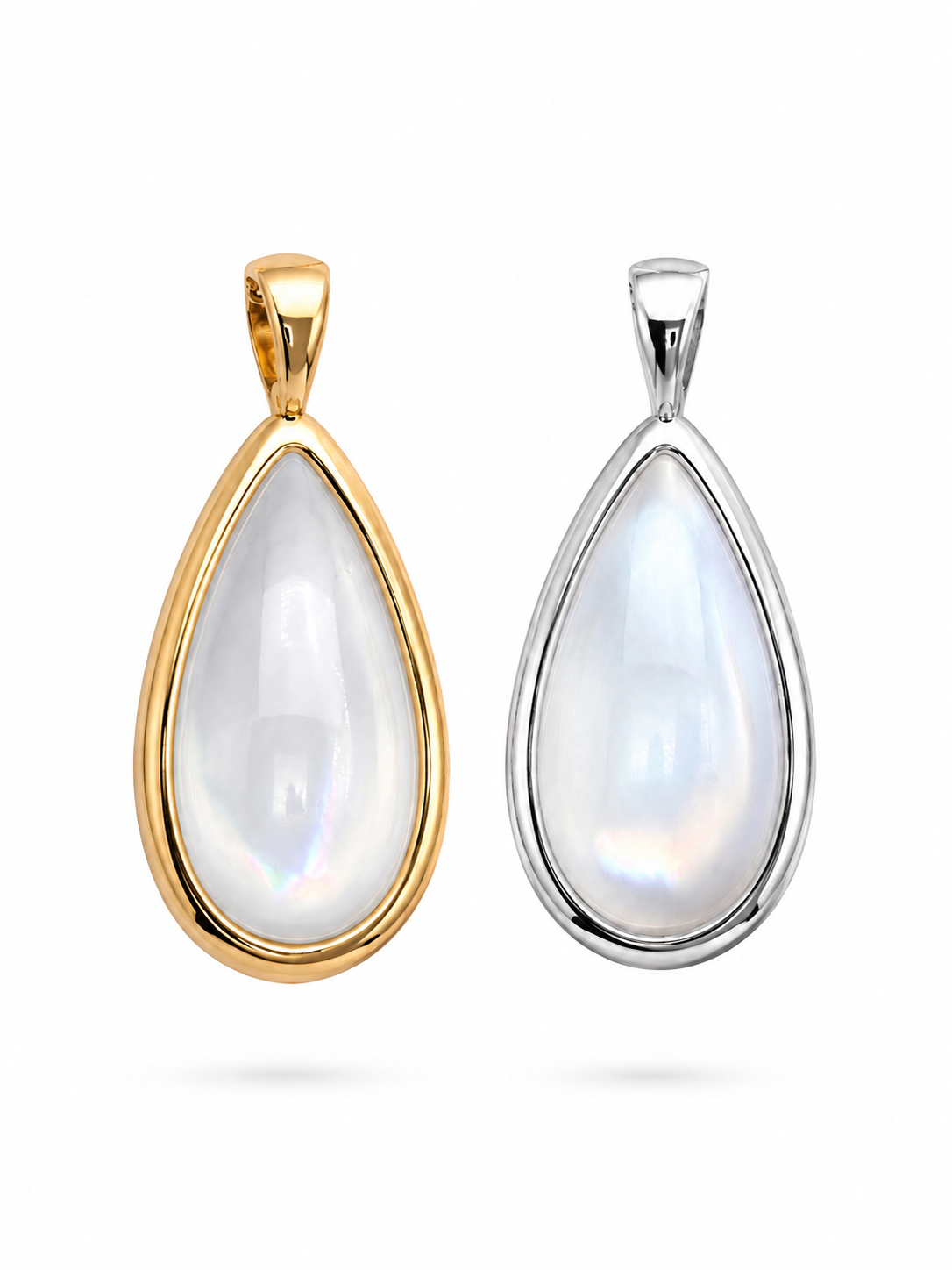 Подвеска кулон "Перламутровая капля "