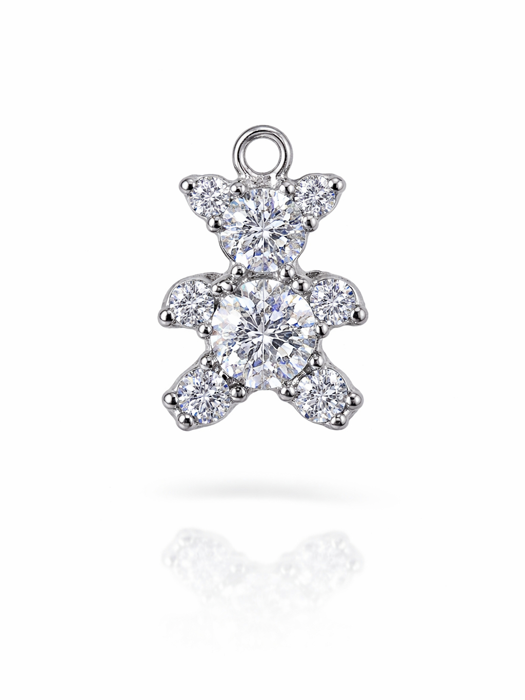 Подвеска Медведь "Crystal Teddy" — фото 2