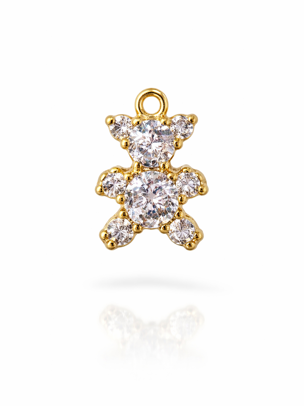Подвеска Медведь "Crystal Teddy" — фото 3