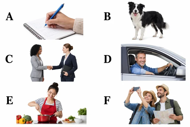 Варианты A-F