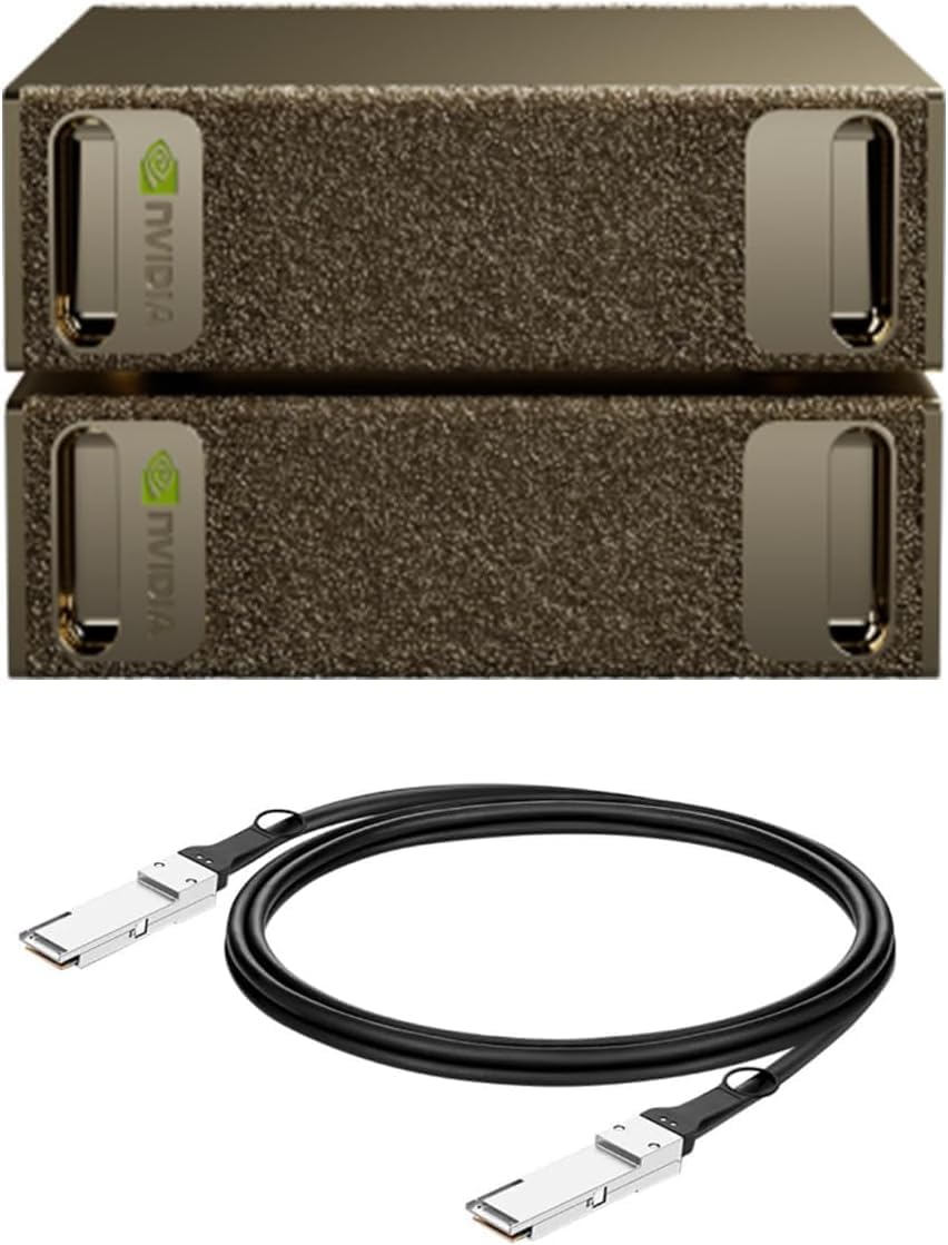 Комплект 2 суперкомпьютера NVIDIA DGX Spark 128 ГБ ОЗУ 4 ТБ SSD с соединительным кабелем