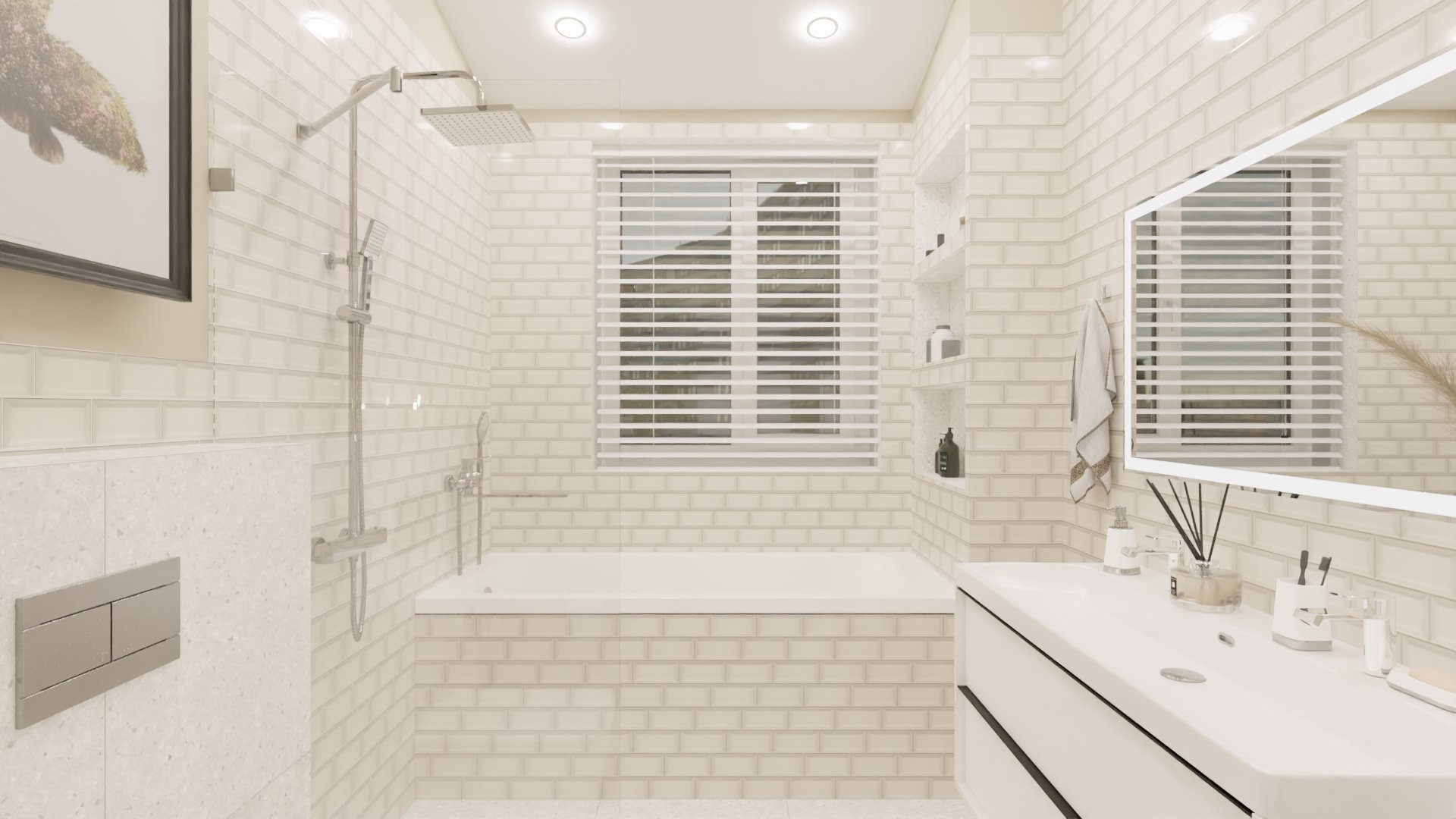 Ванная в ретро-стиле 5