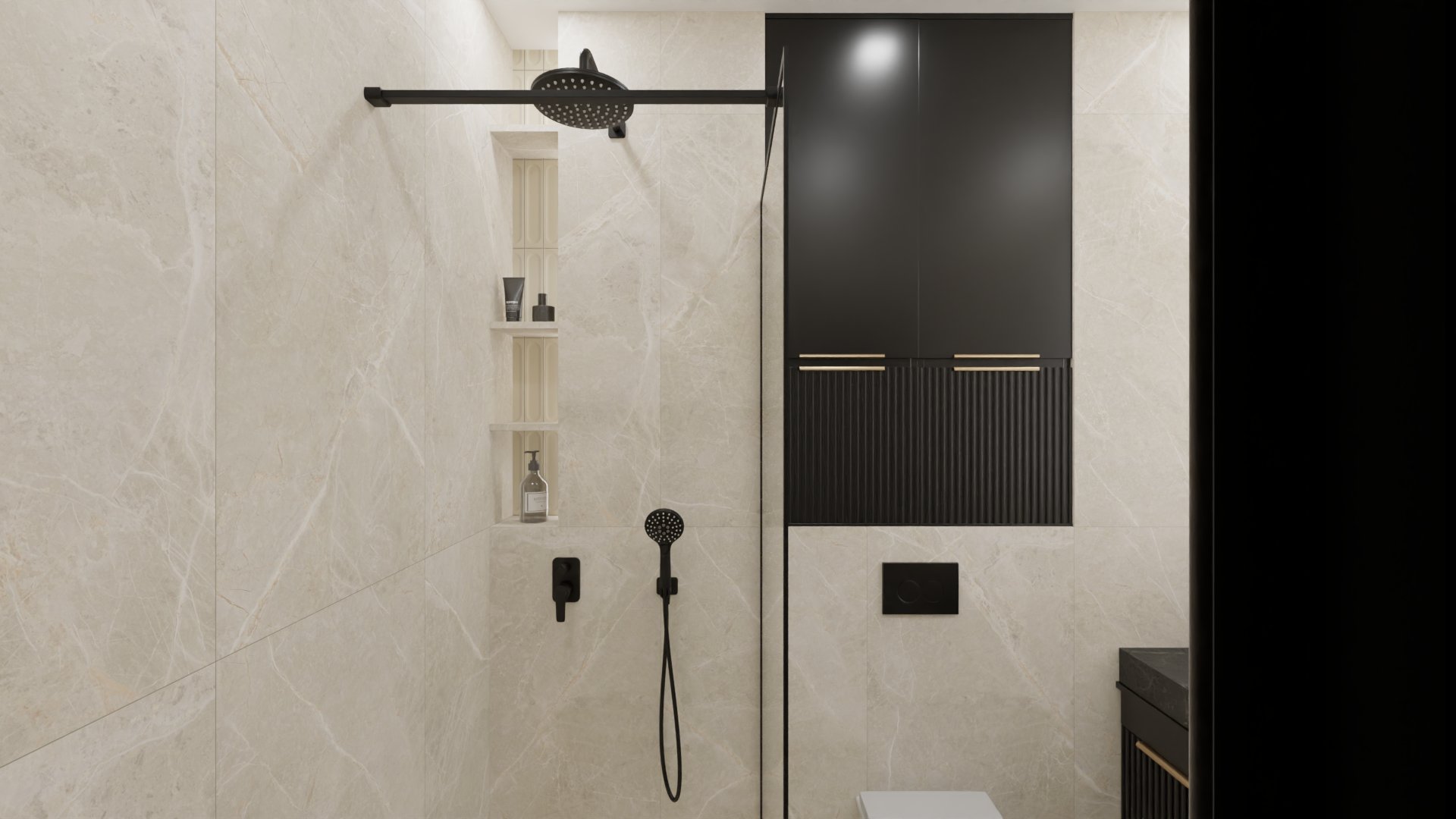 Маленькая элегантная ванная 2 Маленькая элегантная ванная 2