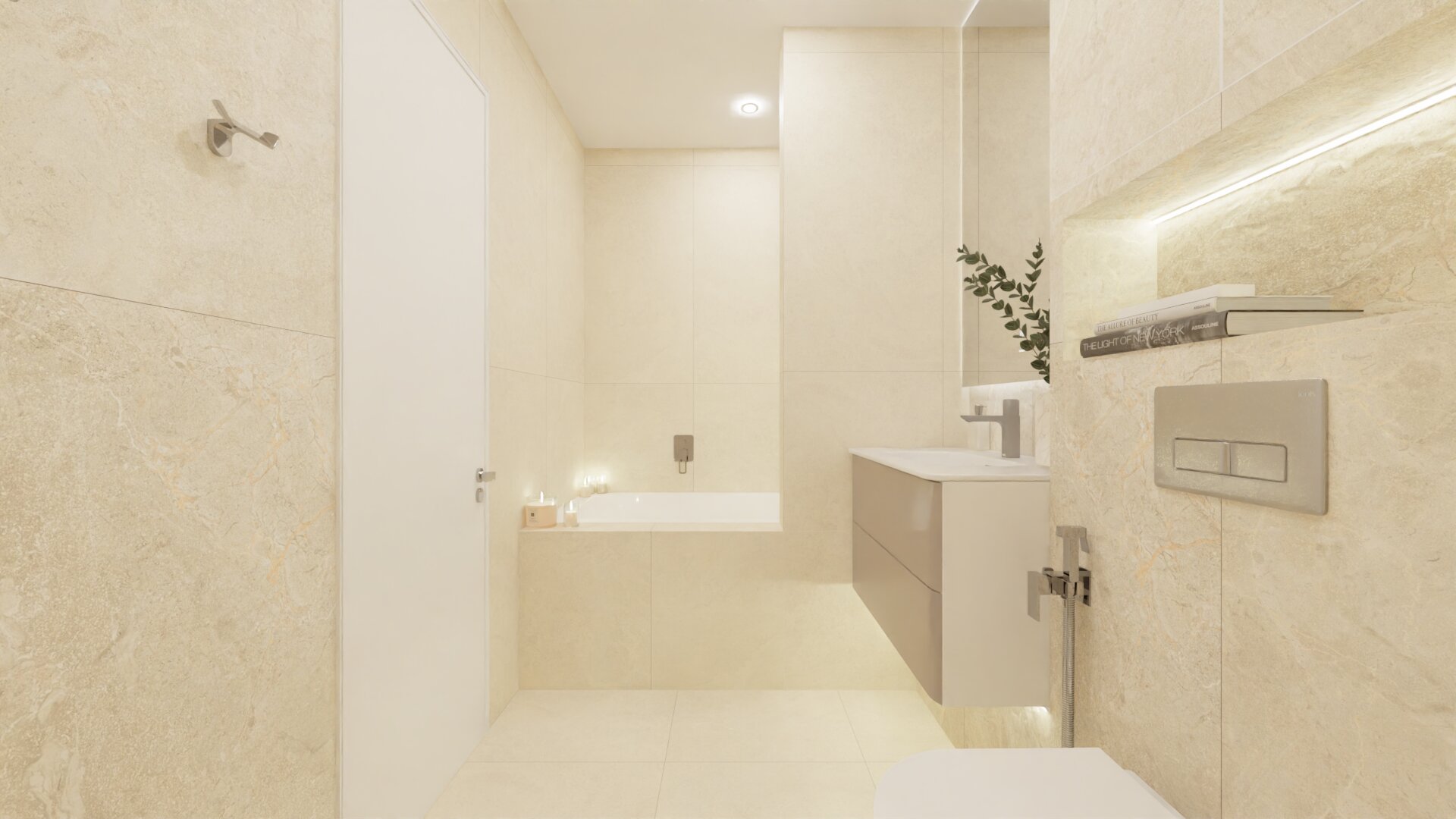 Ванна в стиле Джапанди 6