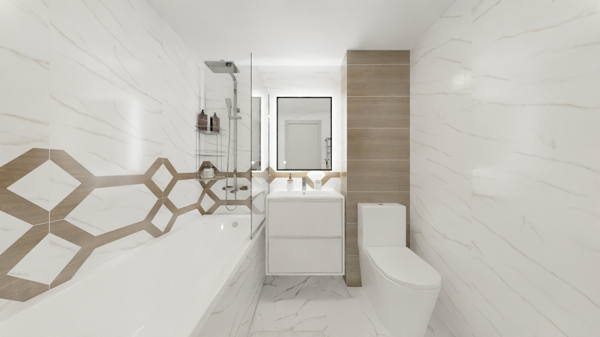 Универсальное решение для маленького санузла Универсальное решение для маленького санузла