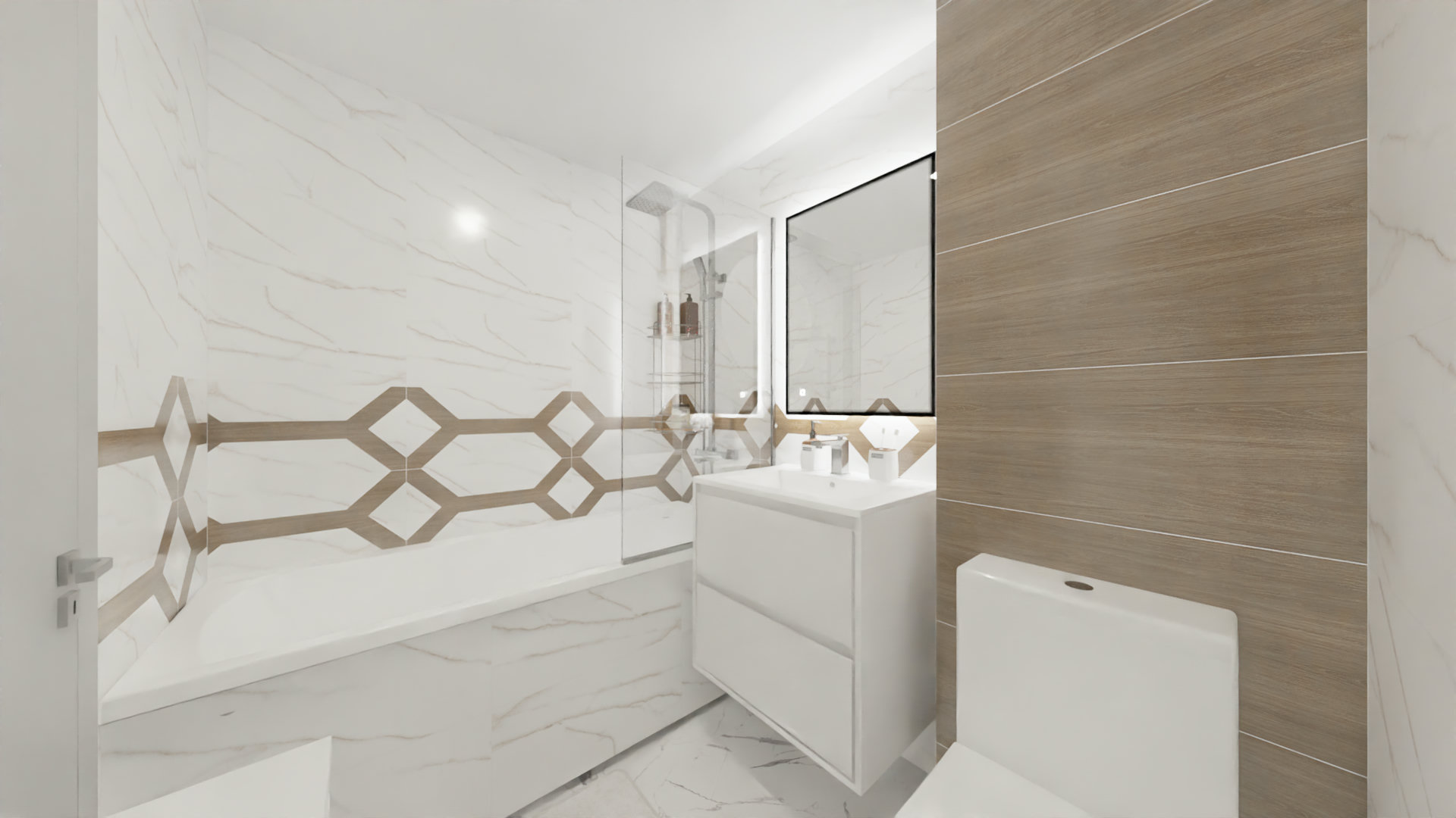 Универсальное решение для маленького санузла 4 Универсальное решение для маленького санузла 4