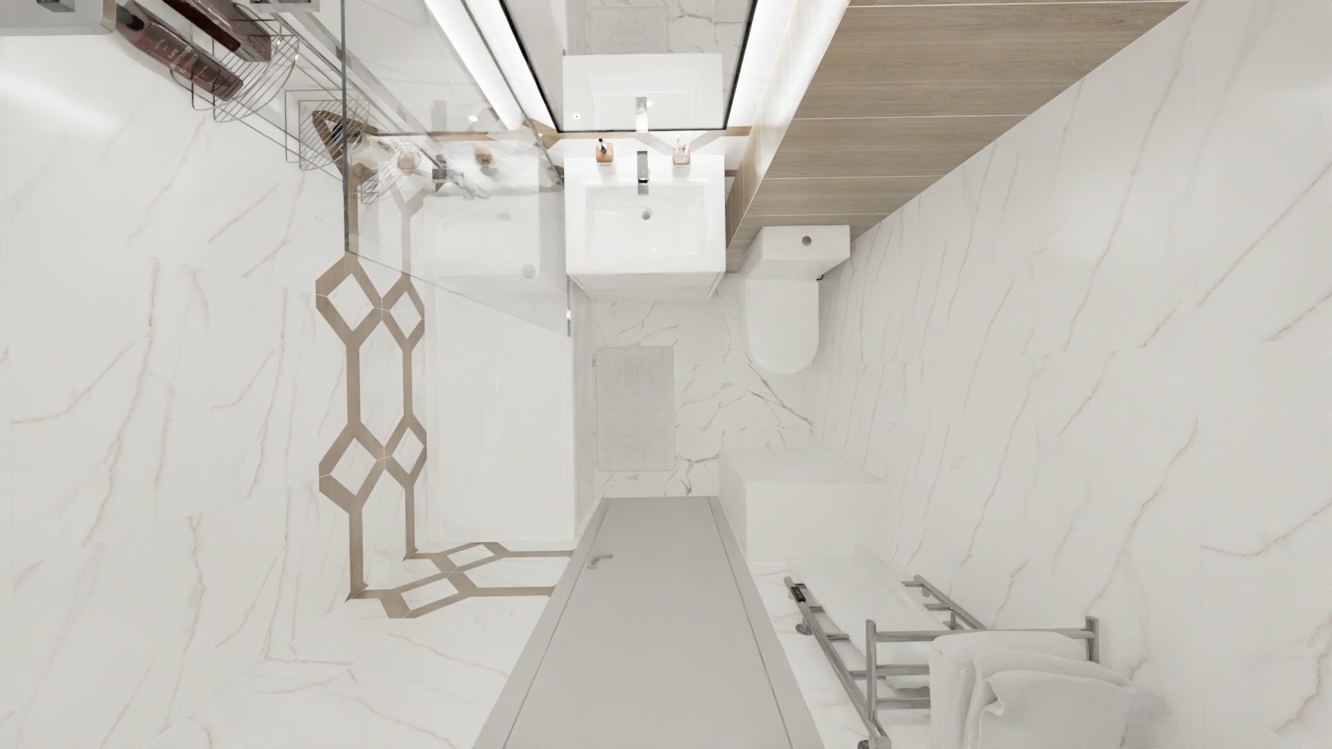 Универсальное решение для маленького санузла 5 Универсальное решение для маленького санузла 5