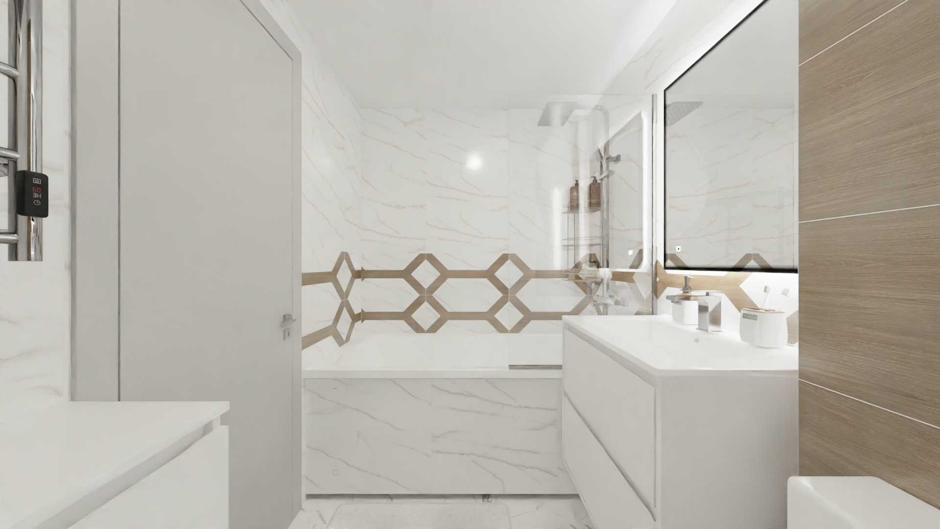 Универсальное решение для маленького санузла 6 Универсальное решение для маленького санузла 6