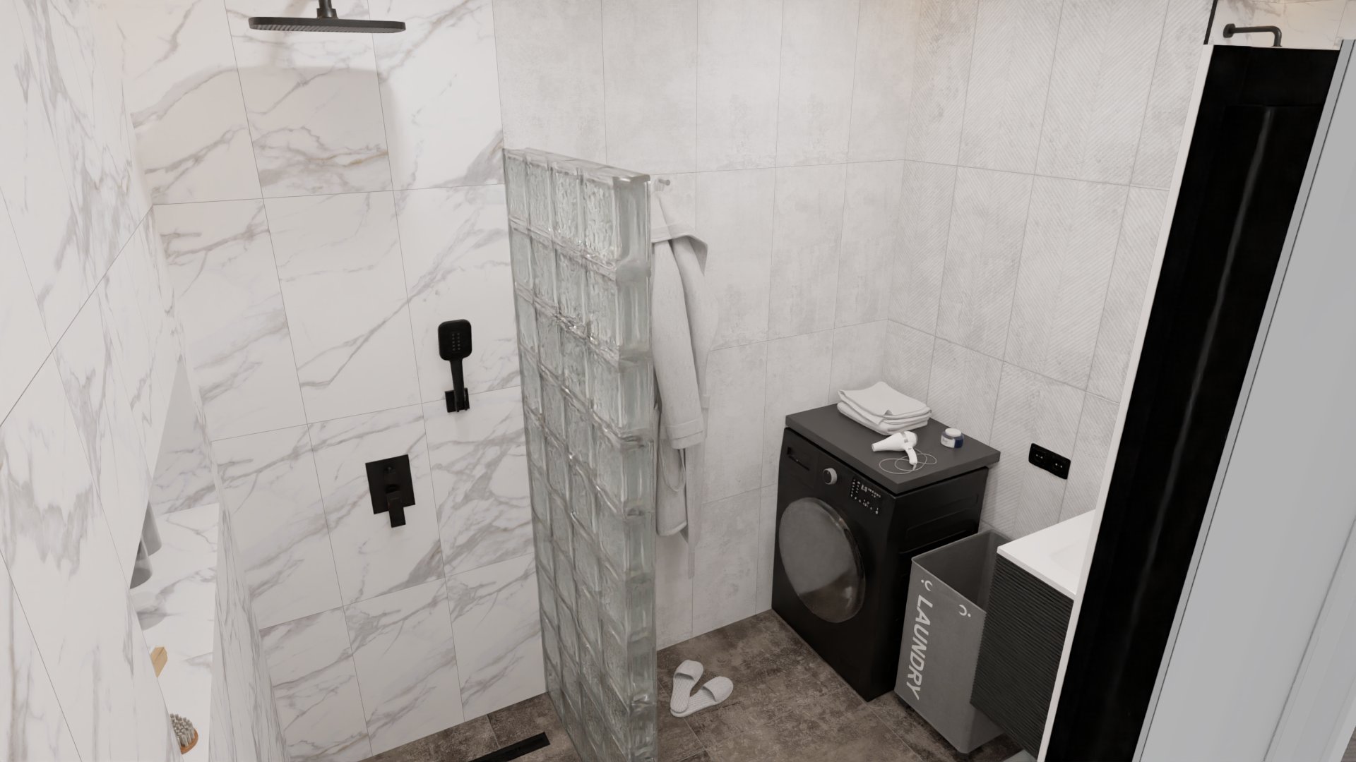 Небольшая ванная комната с раздельным сан. узлом