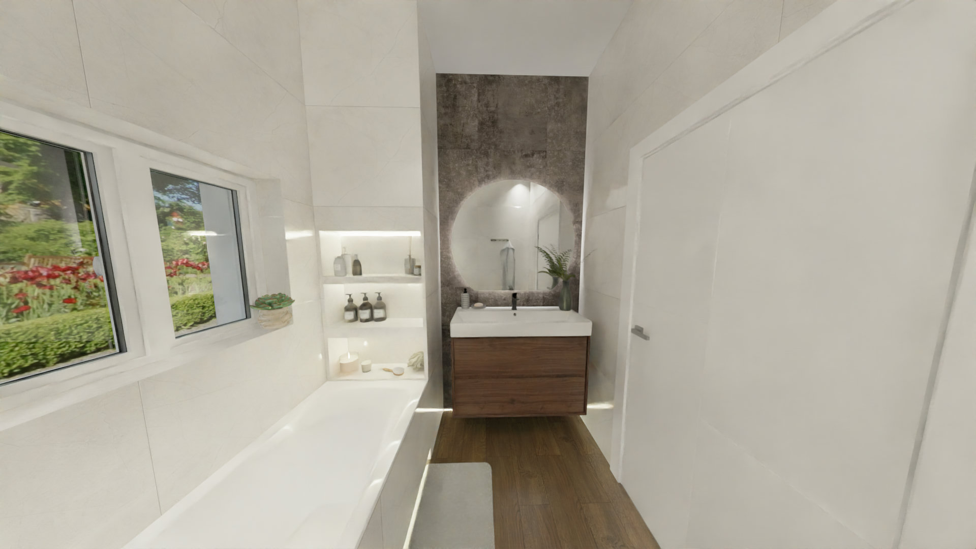 Ванная в классическом стиле 1