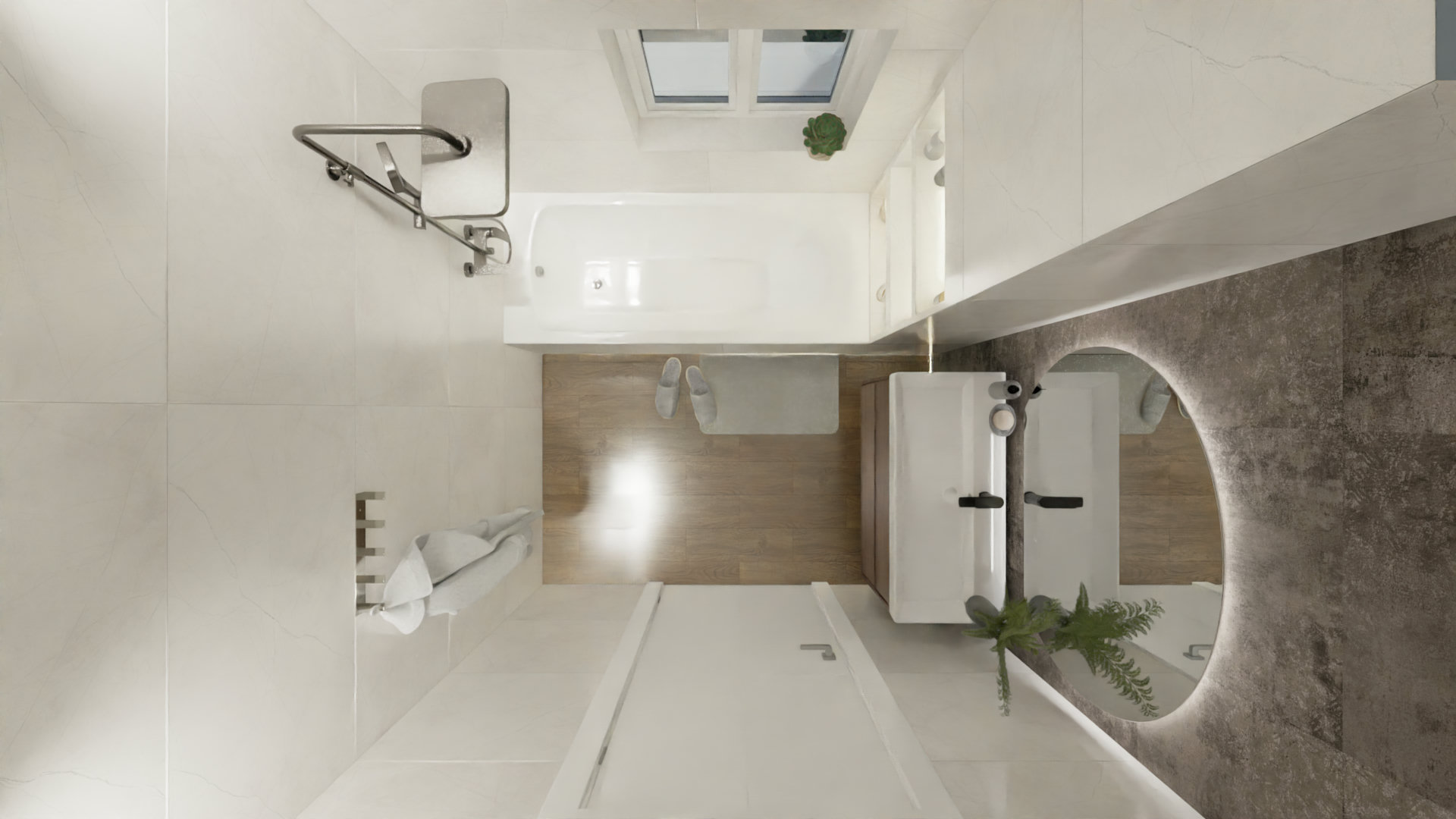 Ванная в классическом стиле 3