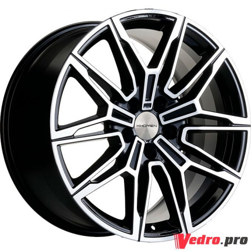 Колесный диск KHOMEN KHW1904 9.5x19 5x120 ET40 DIA72.6 Black-FP