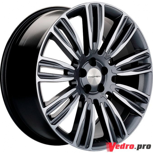 Колесный диск KHOMEN KHW2004 8.5x20 5x108 ET45 DIA63.4 Gray-FP