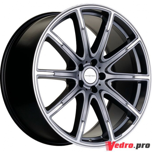 Колесный диск KHOMEN KHW2102 9.5x21 5x112 ET30 DIA66.6 Gray-FP