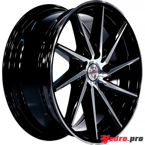 Колесный диск NZ H-03L 7x15 4x100 ET30 DIA54.1 BKF