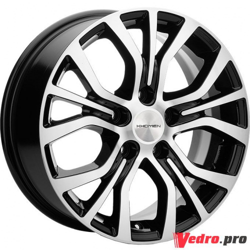 Колесный диск KHOMEN KHW1608 6.5x16 5x112 ET40 DIA66.6 Black-FP