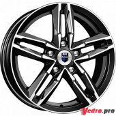 Колесный диск КиК Sayan (КС731) 6x16 5x105 ET39 DIA56.6 алмаз чёрный
