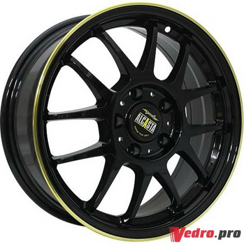 Колесный диск ALCASTA M26 6x15 5x105 ET39 DIA56.6 BKYS
