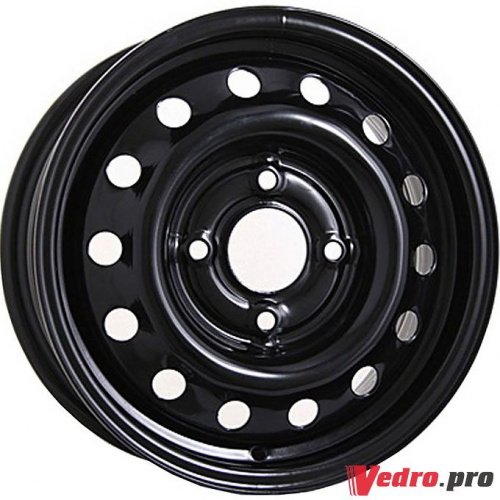 Колесный диск ТЗСК ВАЗ-03 5x13 4x98 ET29 DIA60.5 Черный-глянец