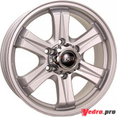 Колесный диск NEO 722 7x17 6x139.7 ET38 DIA100.1 Серебристый