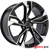 Колесный диск LegeArtis Concept-A538 9x20 5x112 ET20 DIA66.6 Антрацитовый с полированной лицевой поверхностью