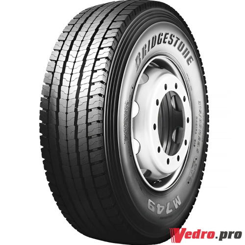 Грузовая шина Bridgestone M749 295/80 R22.5 152/148M ведущая