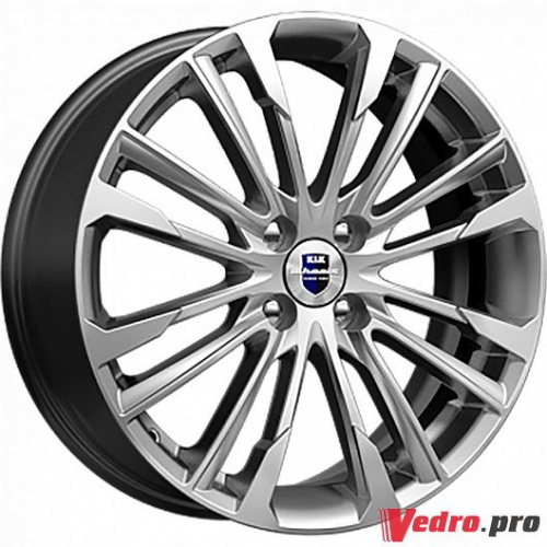 Колесный диск КиК Сильверстоун (КС770) 6.5x17 4x100 ET35 DIA67.1 Сильвер SK