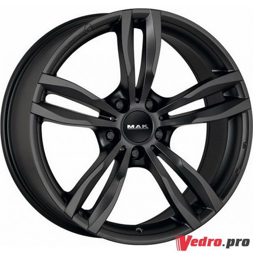 Колесный диск MAK Luft 8x18 5x120 ET52 DIA72.6 Matt Black