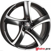 Колесный диск ALUTEC Shark 7.5x17 5x100 ET35 DIA63.3 Racing Black Front Polished